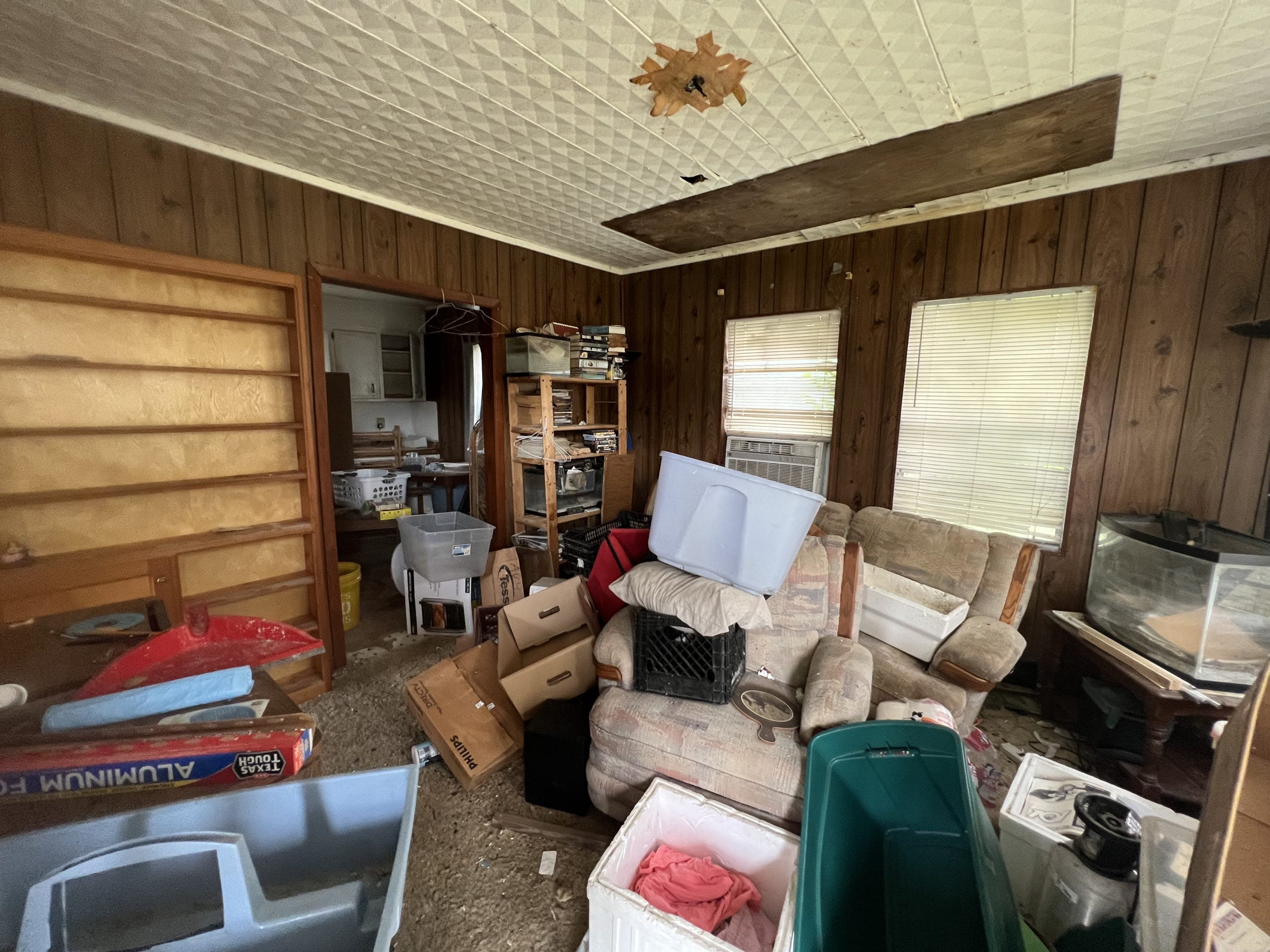 Inherited house interior