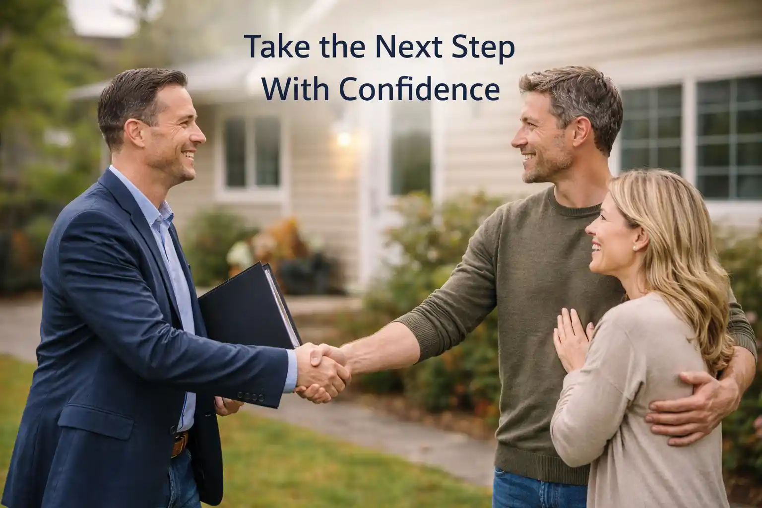 homeowners taking the next step after exploring options for selling a house during bankruptcy in Indiana